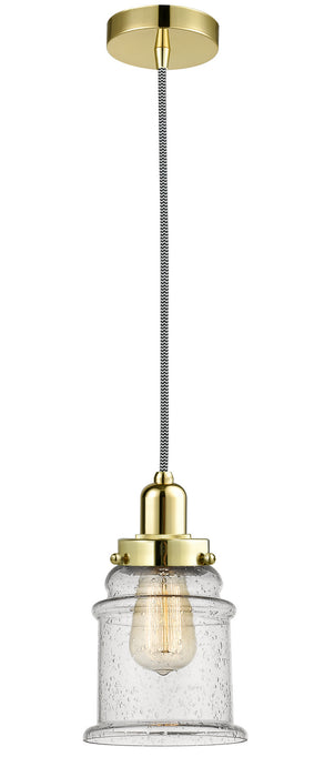 Innovations - 100GD-10BW-0H-GD-G184 - One Light Mini Pendant - Whitney - Gold