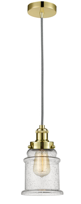 Innovations - 100GD-10BW-1H-GD-G184 - One Light Mini Pendant - Edison - Gold