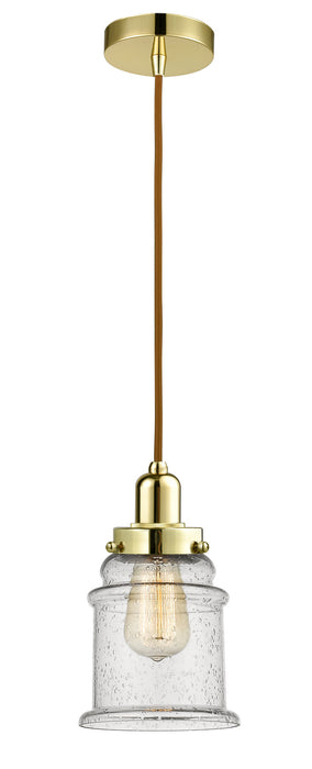 Innovations - 100GD-10CR-0H-GD-G184 - One Light Mini Pendant - Whitney - Gold