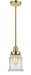 Innovations - 100GD-10CR-1H-GD-G184 - One Light Mini Pendant - Edison - Gold