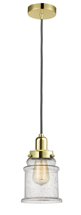 Innovations - 100GD-10GY-0H-GD-G184 - One Light Mini Pendant - Whitney - Gold