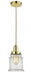 Innovations - 100GD-10RE-0H-GD-G184 - One Light Mini Pendant - Whitney - Gold