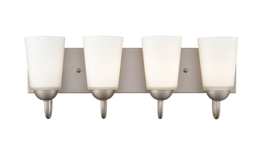 Ivey Lake Four Light Vanity Satin Nickel