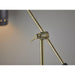 Adesso Home - 4282-01 - Desk Lamp - Oscar - Black W. Antique Brass