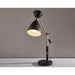 Adesso Home - 4282-01 - Desk Lamp - Oscar - Black W. Antique Brass