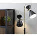 Adesso Home - 4285-01 - Two Light Tree Lamp - Oscar - Black W. Antique Brass