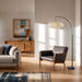 Adesso Home - 5024-01 - One Light Floor Lamp - Corinne - Black