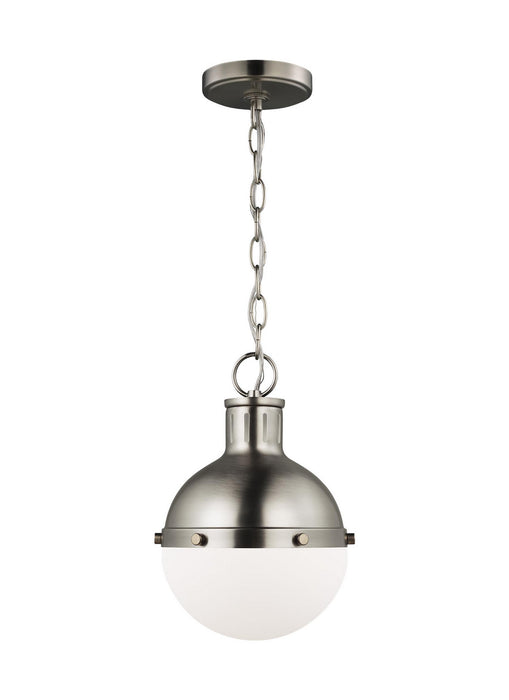 Visual Comfort Studio - 6177101-965 - One Light Mini Pendant - Hanks - Antique Brushed Nickel