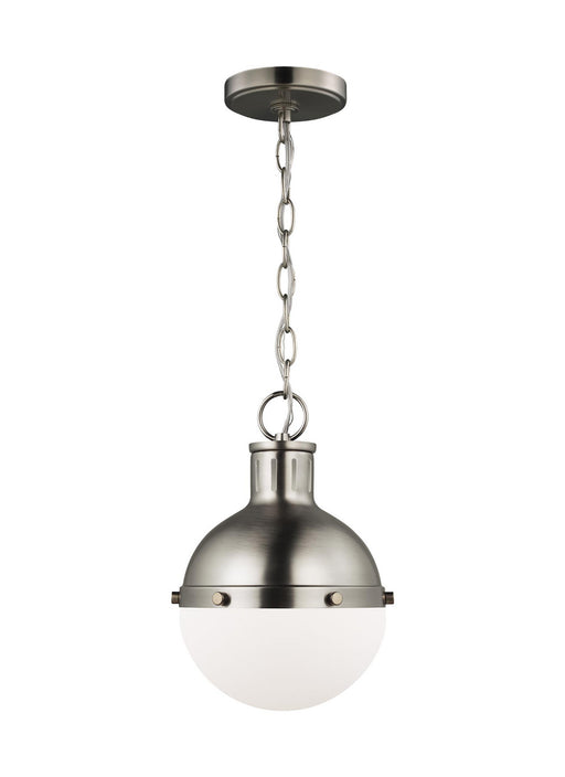 Visual Comfort Studio - 6177101-965 - One Light Mini Pendant - Hanks - Antique Brushed Nickel