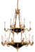 Metropolitan - N850220 - 18 Light Chandelier - Metropolitan Family - Doré Gold With Black
