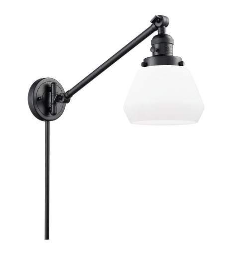 Franklin Restoration LED Swing Arm Lamp Matte Black