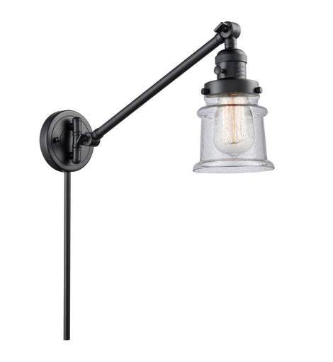 Franklin Restoration LED Swing Arm Lamp Matte Black