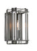 Minka-Lavery - 3851-756 - One Light Wall Mount - Langen Square - Antique Nickel w/Clear Acrylic