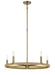 Minka-Lavery - 3865-695 - Five Light Chandelier - Windward Passage - Soft Brass