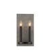 Minka-Lavery - 3872-693 - Two Light Wall Mount - Rawson Ridge - Aged Silverwood And Coal