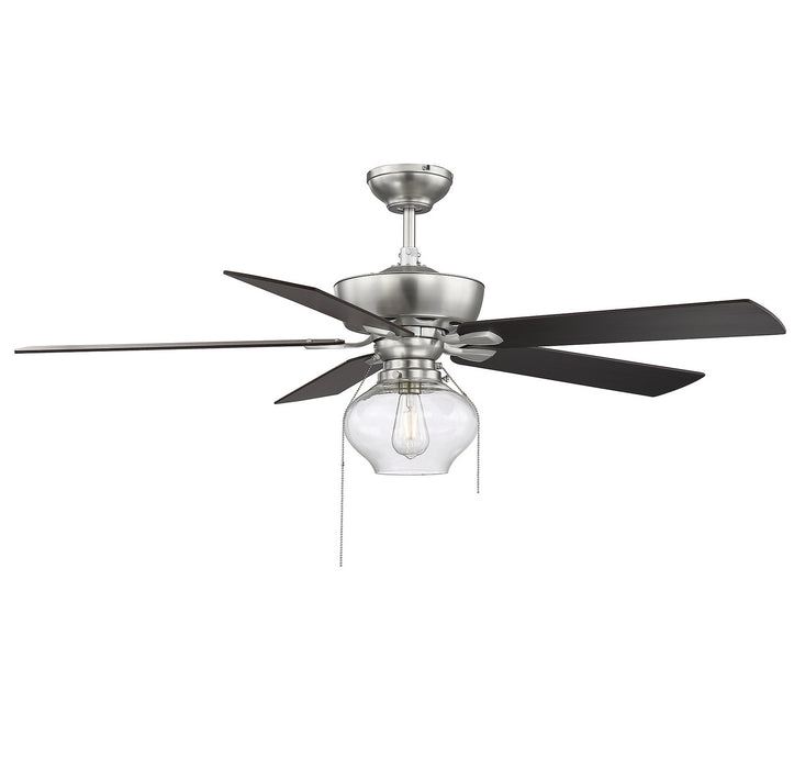 Meridian - M2009BN - 52 Inch Ceiling Fan - Mceil - Brushed Nickel