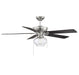 Meridian - M2009BN - 52 Inch Ceiling Fan - Mceil - Brushed Nickel