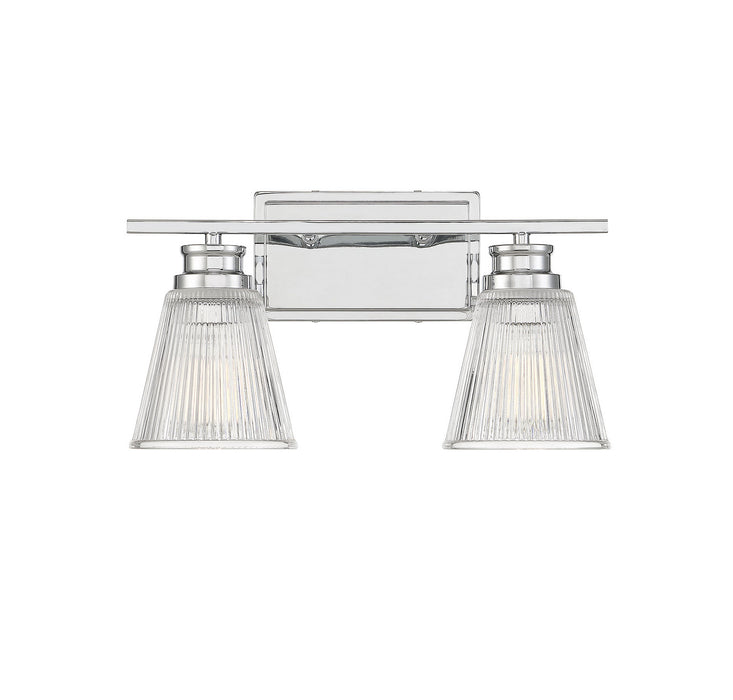 Meridian - M80040CH - Two Light Bathroom Vanity - Mbath - Chrome