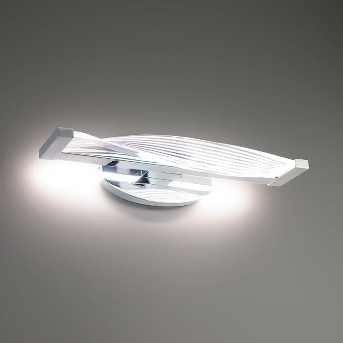 W.A.C. Lighting - WS-87117-CH - LED Bath - Wave - Chrome