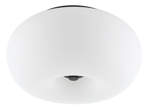 Optica LED Ceiling Mount Black