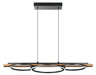 Eglo USA - 204922A - LED Pendant - Boyal - Brushed Pine Wood