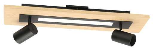 Eglo USA - 39748A - LED Fixed Track Light - Torrestralle - Wood & Black
