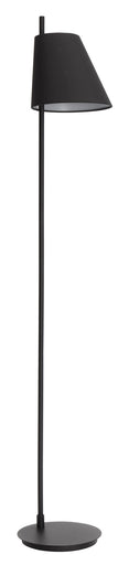 Estaziona One Light Floor Lamp Structured Black