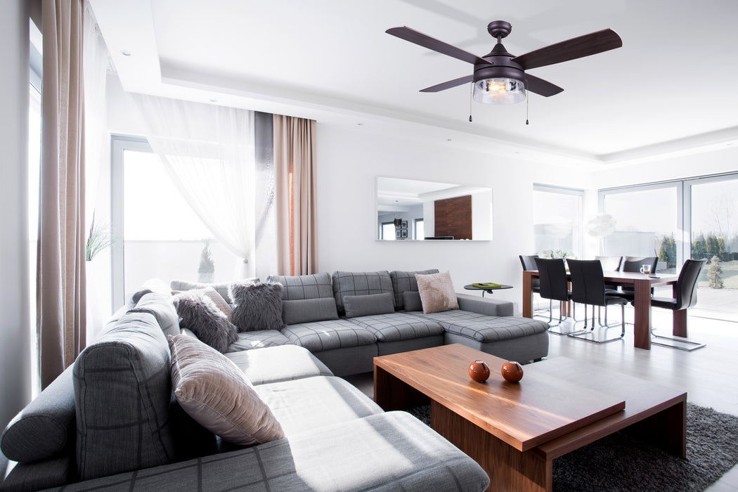 Canarm - CF48MIL4ORB - 48 Inch Ceiling Fan - Mill - Oil Rubbed Bronze