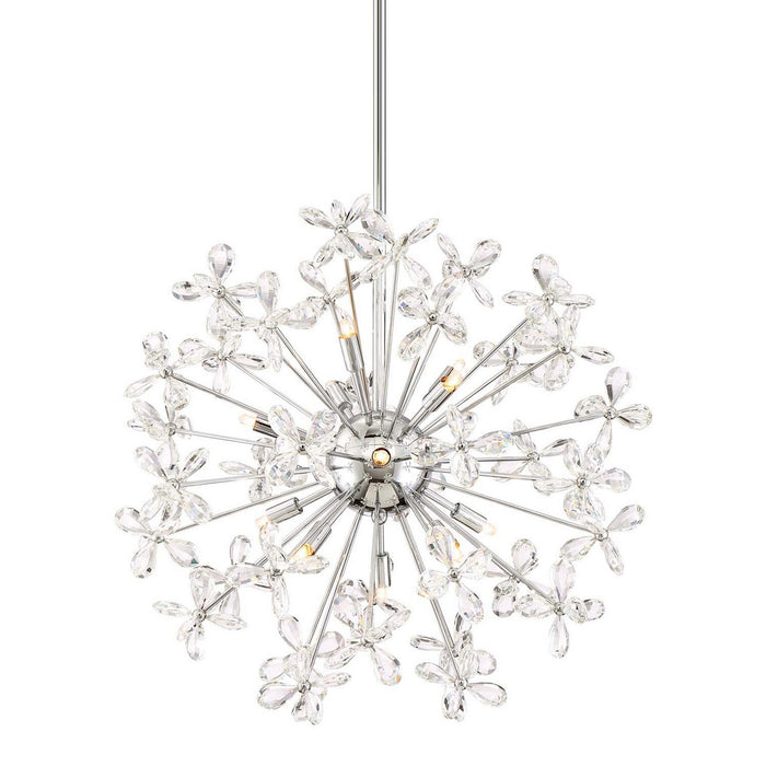 Zeev Lighting - CD10206-12-CH - 12 Light Chandelier - Adelle - Chrome