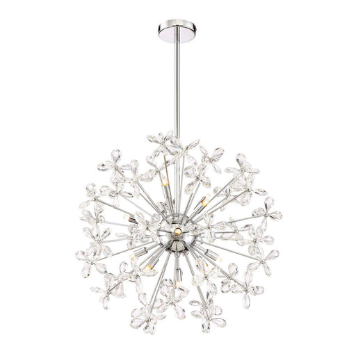 Zeev Lighting - CD10206-12-CH - 12 Light Chandelier - Adelle - Chrome