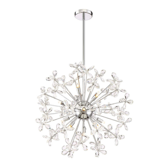 Zeev Lighting - CD10206-12-CH - 12 Light Chandelier - Adelle - Chrome