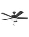 Hinkley - 903352FMB-LIA - 52 Inch Ceiling Fan - Metro Illuminated - Matte Black