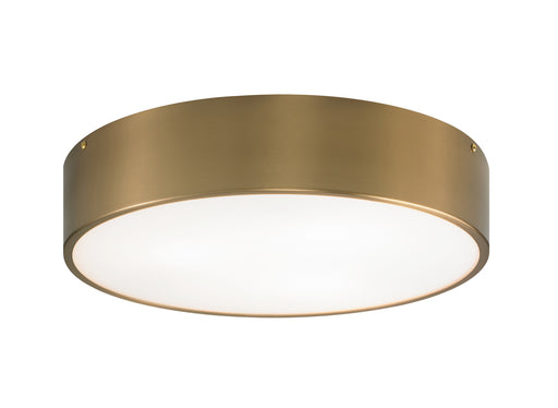 Matteo Lighting - M12703AG - Three Light Flush Mount - Snare - Aged Gold Brass