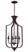 Four Light Pendant-Foyer/Hall Lanterns-Trans Globe Imports-Lighting Design Store