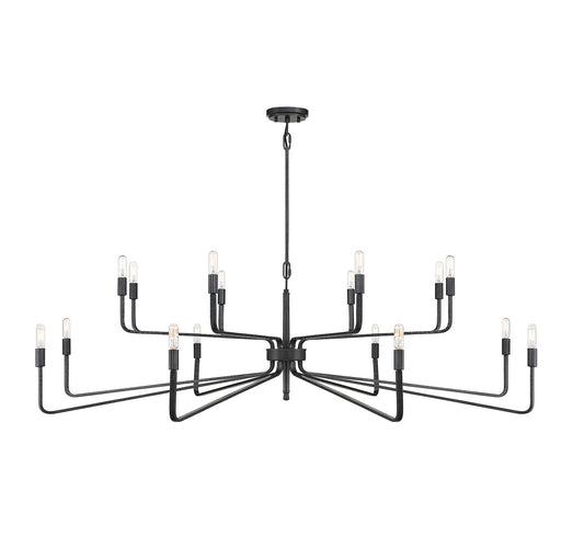 Salem 16 Light Chandelier Forged Iron