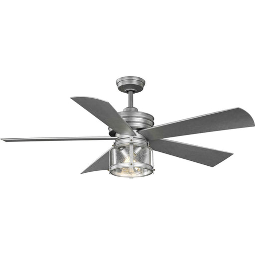 Progress Lighting - P250011-141-WB - 56" Ceiling Fan - Midvale - Galvanized