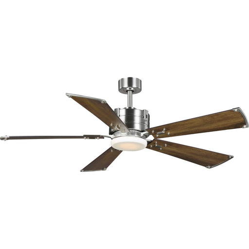 Progress Lighting - P250021-009-30 - 56" Ceiling Fan - Glenfalls - Brushed Nickel