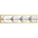 Progress Lighting - P300313-012-30 - LED Bath Bracket - Pearl LED - Satin Brass