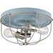 Progress Lighting - P350195-164 - Two Light Flush Mount - Medal - Coastal Blue