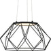 Progress Lighting - P500319-031-30 - LED Pendant - Geodesic LED - Matte Black
