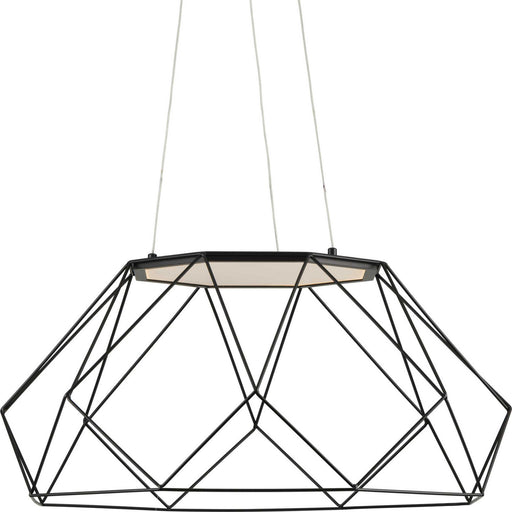 Progress Lighting - P500320-031-30 - LED Pendant - Geodesic LED - Matte Black