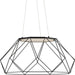 Progress Lighting - P500320-031-30 - LED Pendant - Geodesic LED - Matte Black