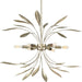 Progress Lighting - P500415-176 - Six Light Pendant - Mariposa - Gilded Silver