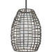 Progress Lighting - P550083-031 - One Light Hanging Lantern - Pawley - Matte Black