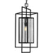 Progress Lighting - P550089-031 - One Light Hanging Lantern - Navarre - Matte Black