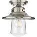 Progress Lighting - P550094-135 - One Light Semi-Flush Mount - Tremont - Stainless Steel