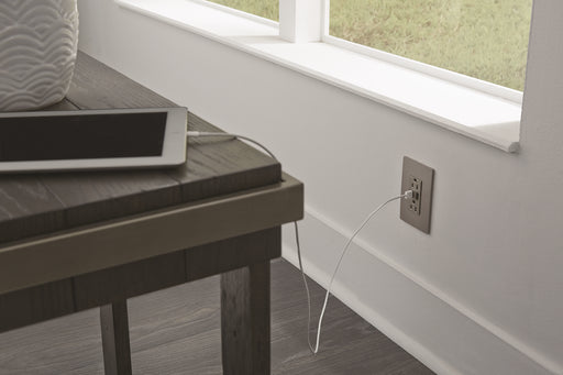 radiant Tamper-Resistant USB Outlet