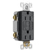 Legrand - 1597TRGCC4 - Spec-GradeTamper-Resistant Self-Test GFCI Receptacle - radiant - Graphite