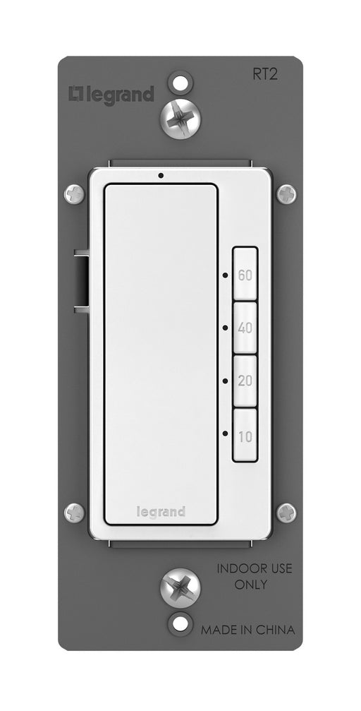 Legrand - RT2W - 4-Button Digital Timer - radiant - White