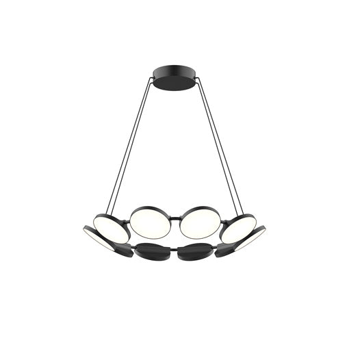 Novel LED Chandelier Black